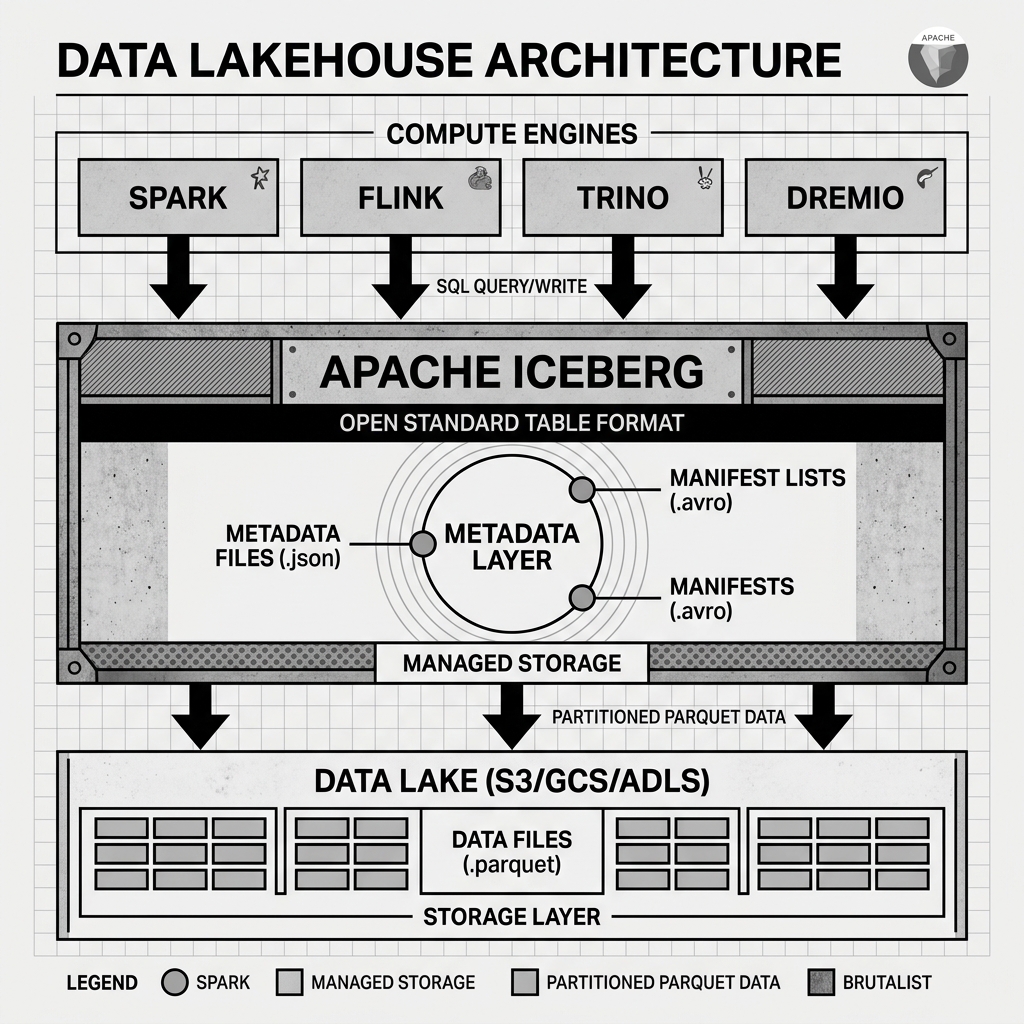 Apache Iceberg Metadata Tree