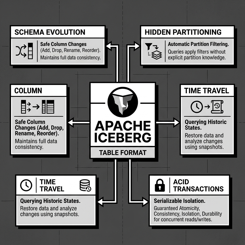 Apache Iceberg Time Travel and Partitioning