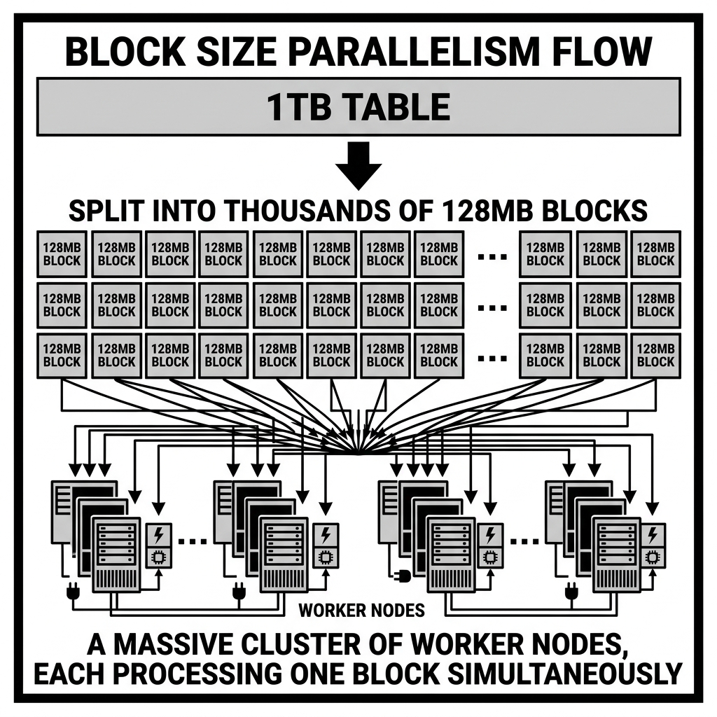 Block Size Flow