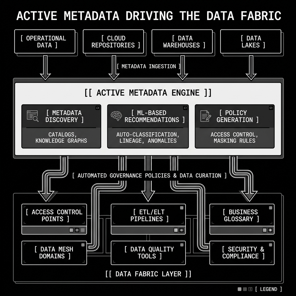 Active Metadata Driving the Data Fabric