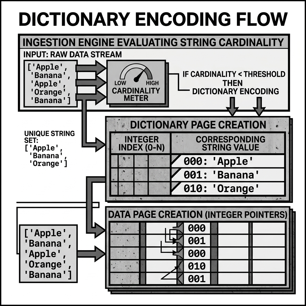 Dictionary Encoding Flow
