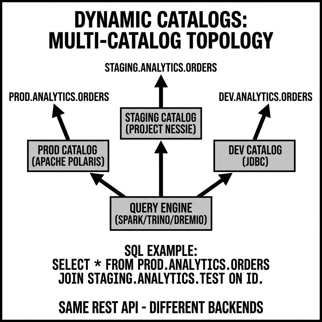 Dynamic Catalog Topology
