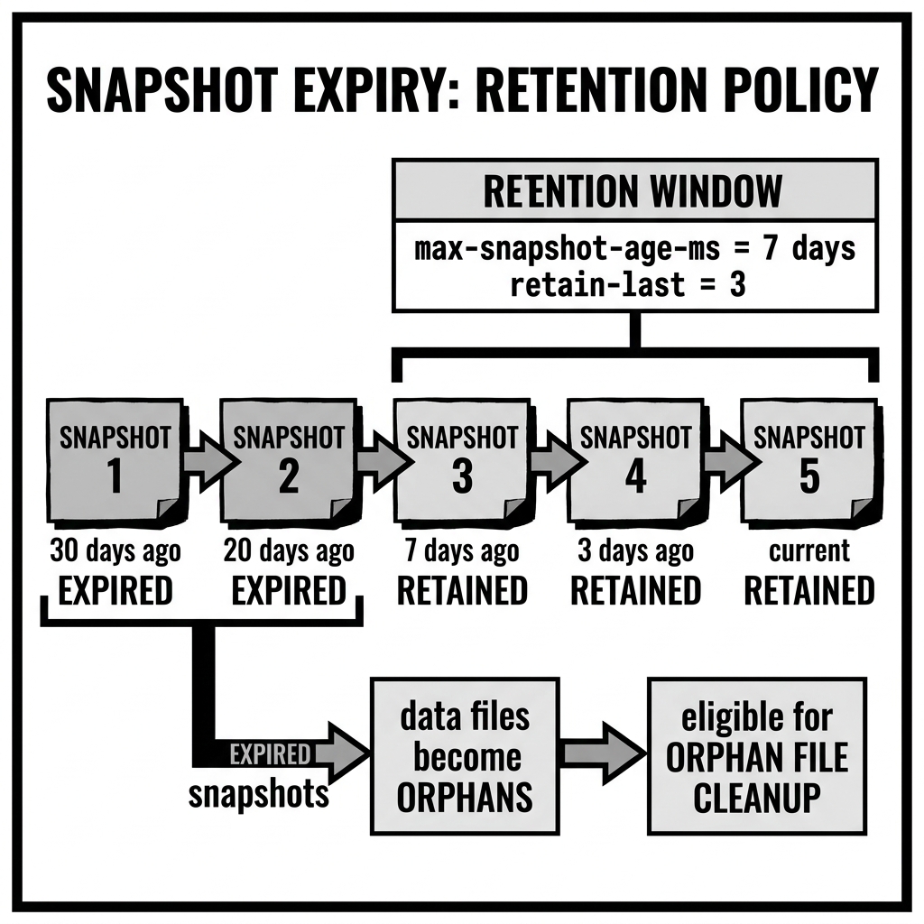 Expire Snapshots Retention