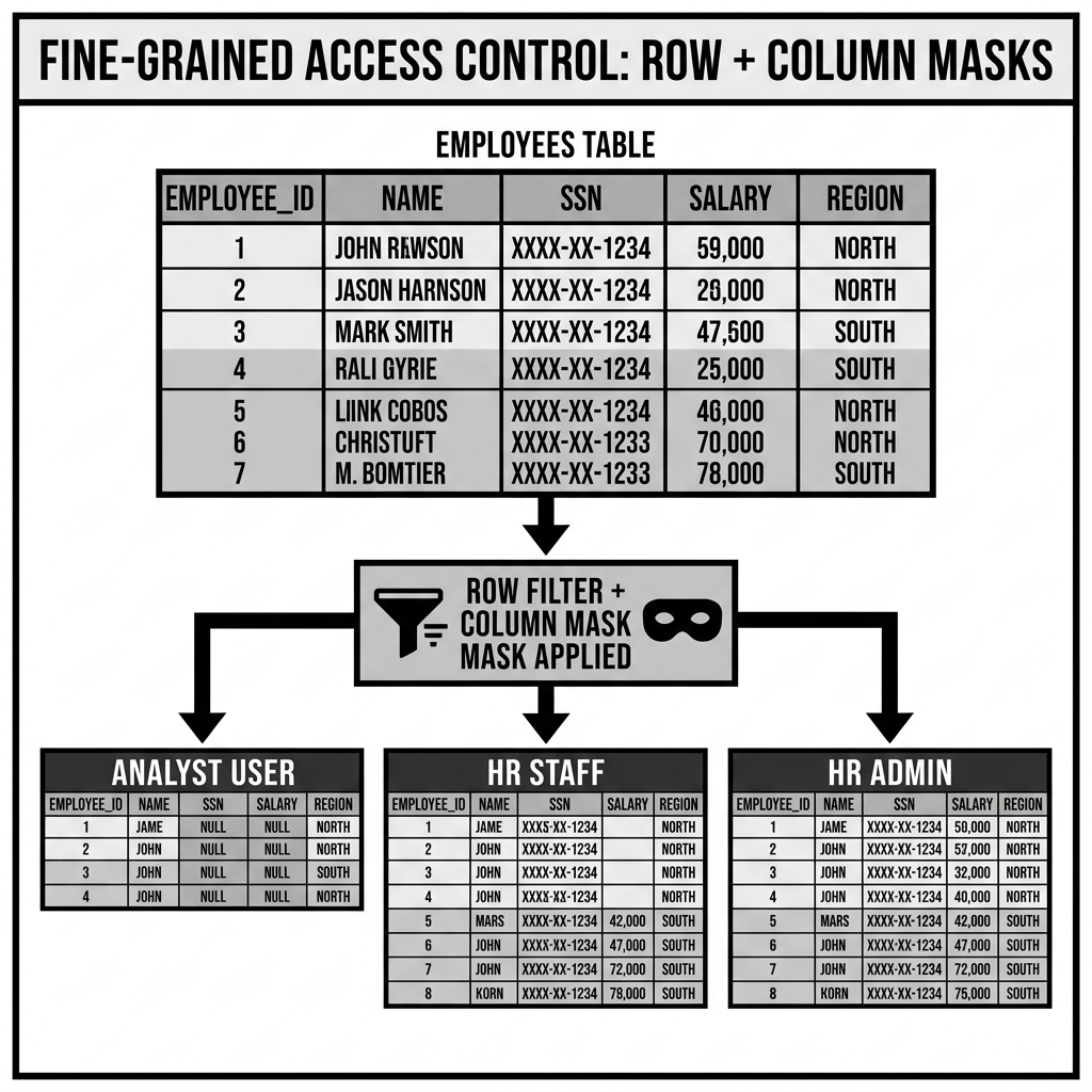 Fgac Row Column Mask