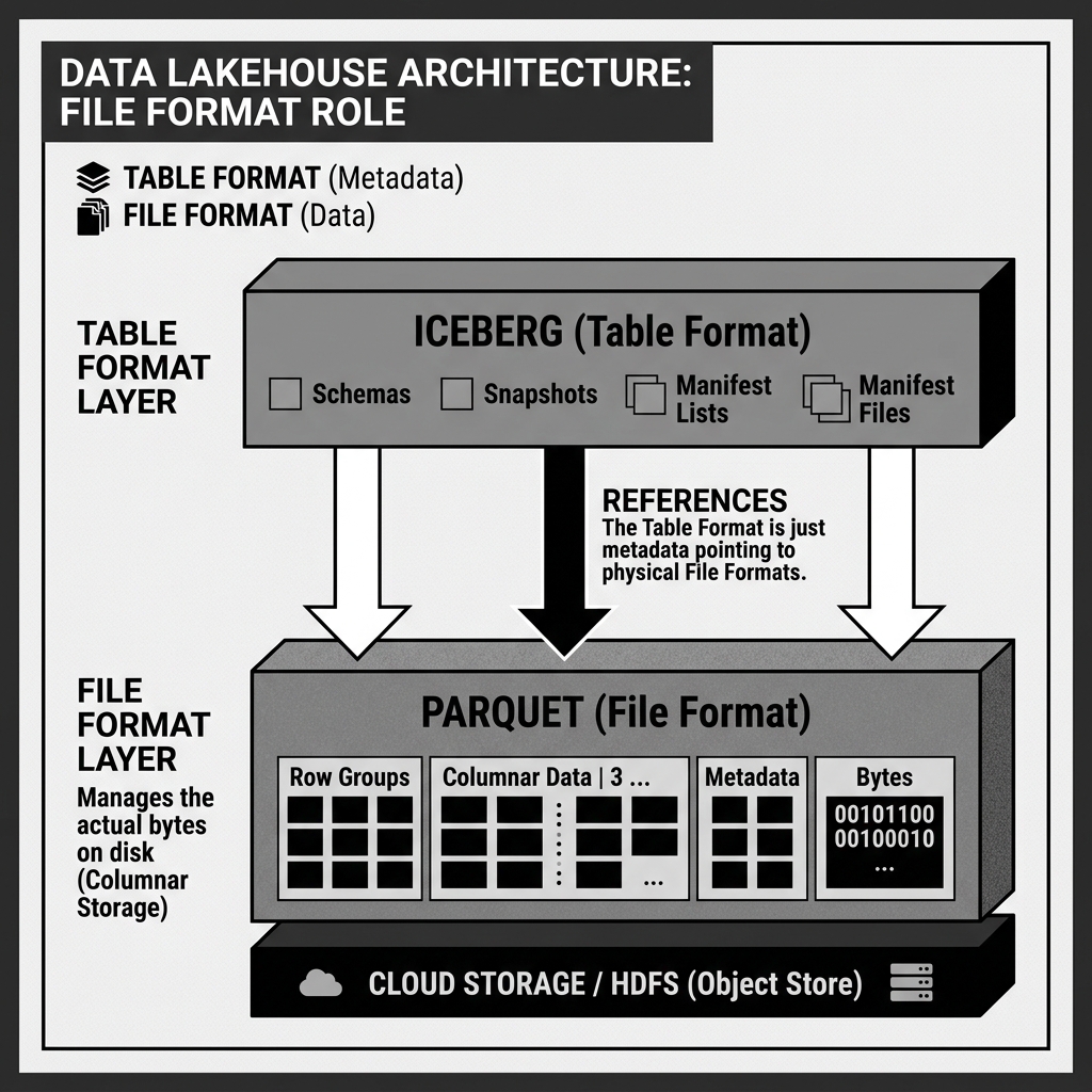 The role of File Formats in the Data Lakehouse Architecture