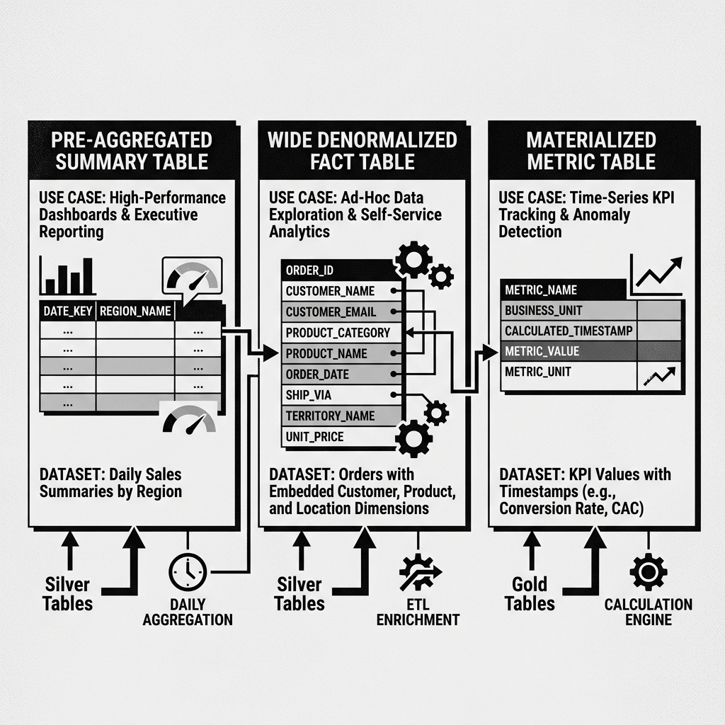 Gold Layer Data Modeling Patterns