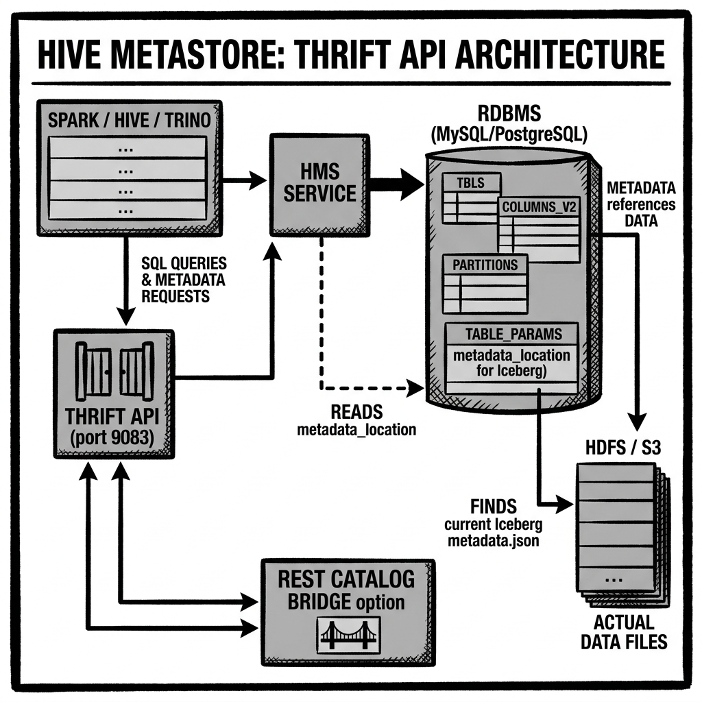 Hive Metastore Architecture