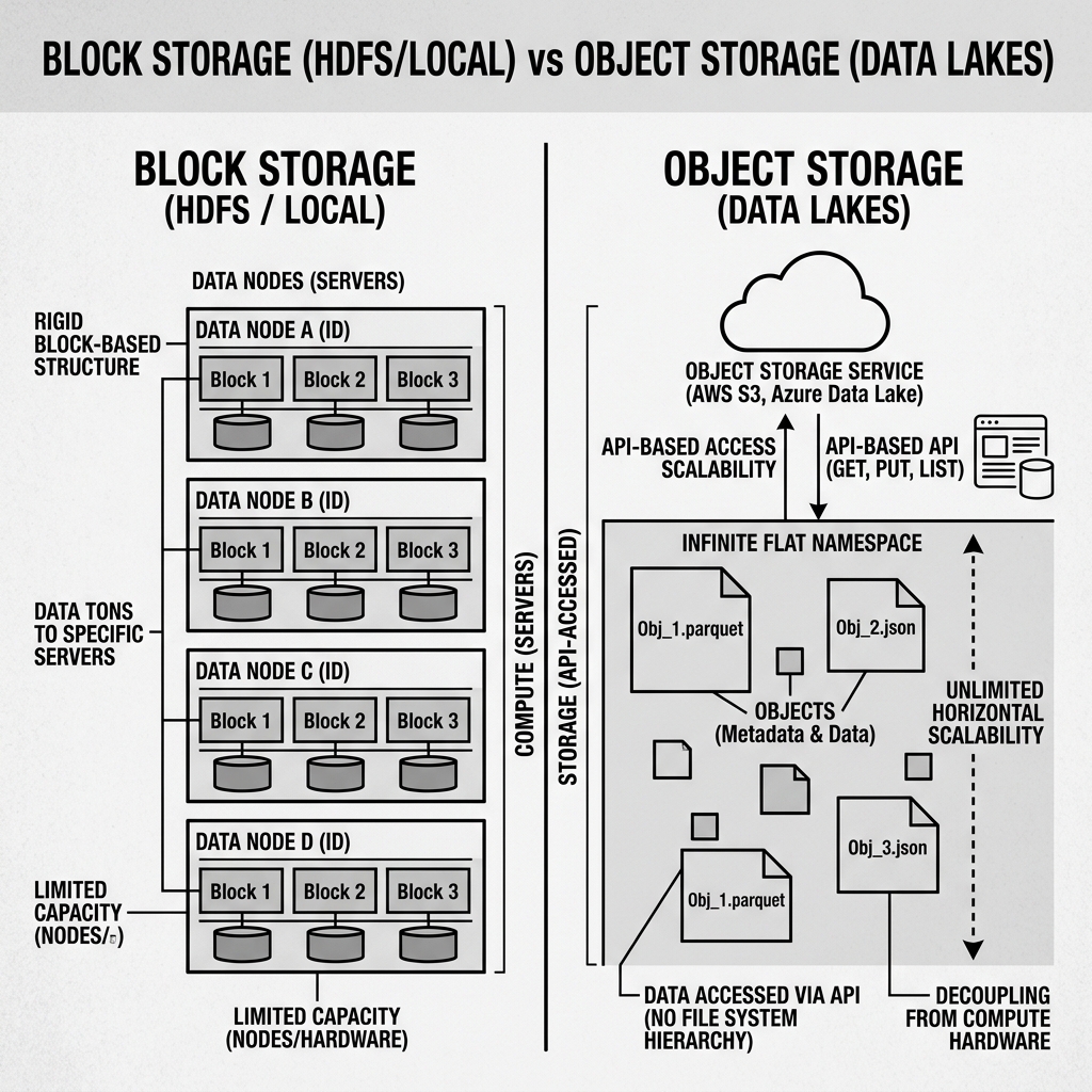 Object Storage vs Block Storage Comparison