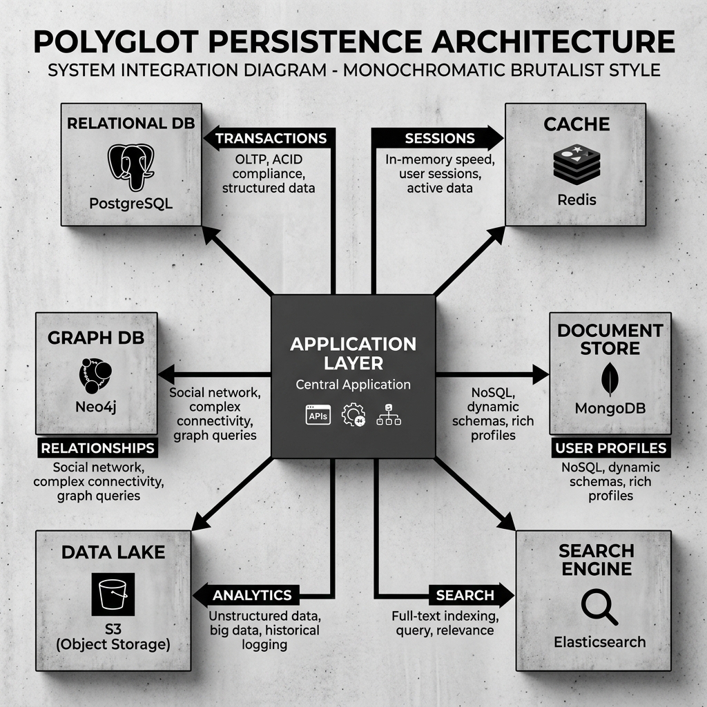 Polyglot Persistence Architecture